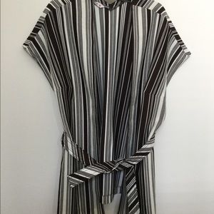 Vintage Wrap tie top/blouse